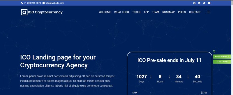 ICO Crypto Currency